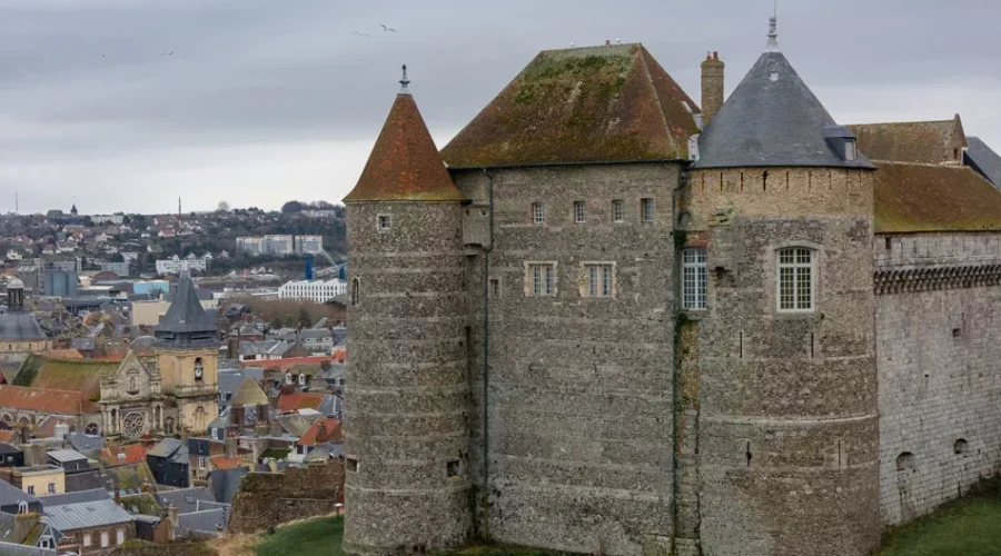 Photo le chateau musee de dieppe en normandie